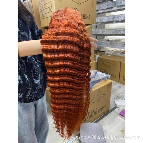 Wholesale Double Drawn 13X4 13X6 HD Swiss Lace Frontal Wig,Raw Virgin Cuticle Aligned Wig,Brazilian Human Hair Lace Front Wig